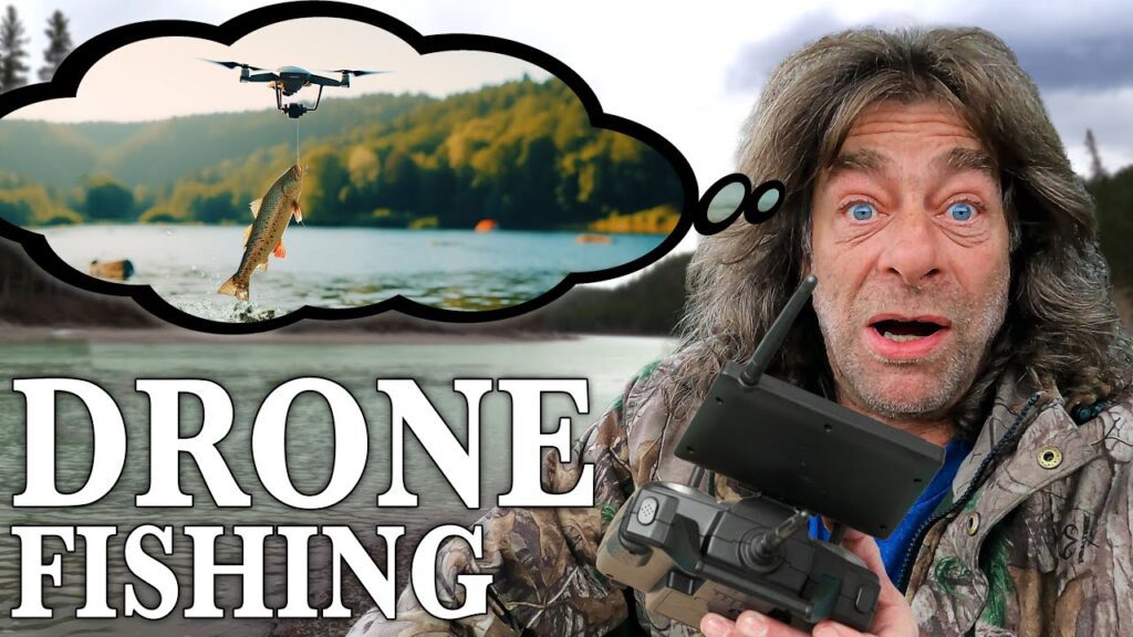 Catchin Dinner from the Sky | Drone Fishing Catch  Cook