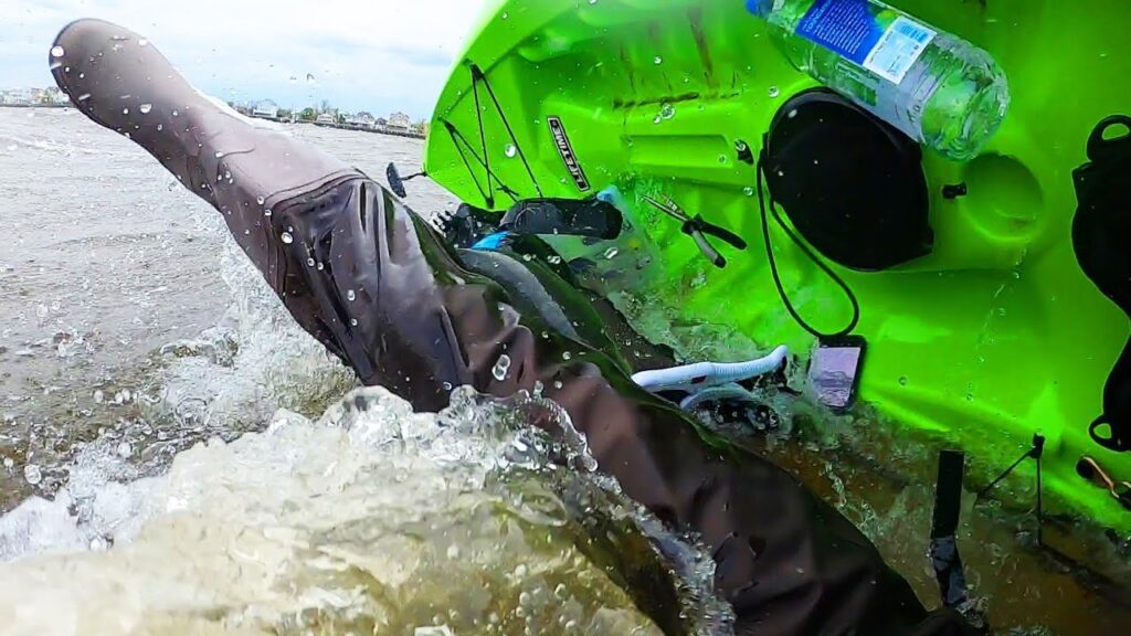 Death Awaited in Cold Water Kayak Flip - Sickening to Watch