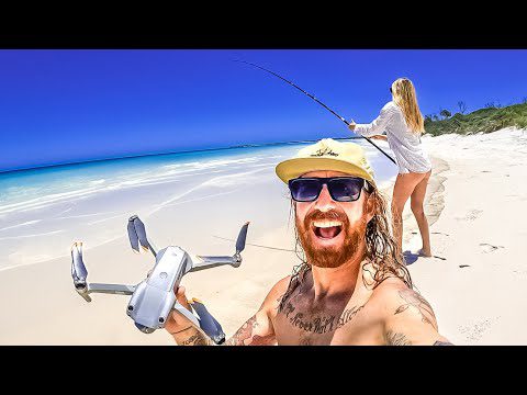 First Time DRONE FISHING ~ INSANE Results!!