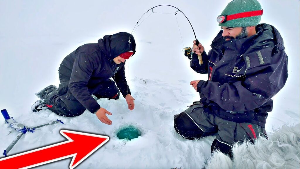 I Accidentally Caught the STATE RECORD while Ice Fishing?!?!