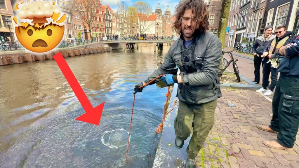 Magnet Fishing REWARD happened in Amsterdam Canals!