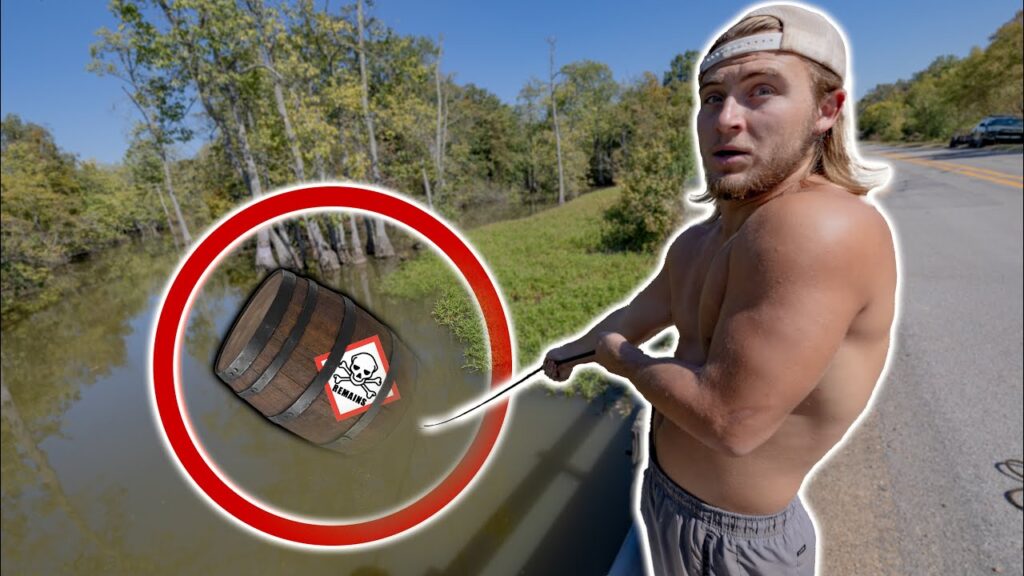 Remains Found In Barrel While Magnet Fishing - Magnet Fishing Gone Crazy (4 Guns, 2 Safes And More)