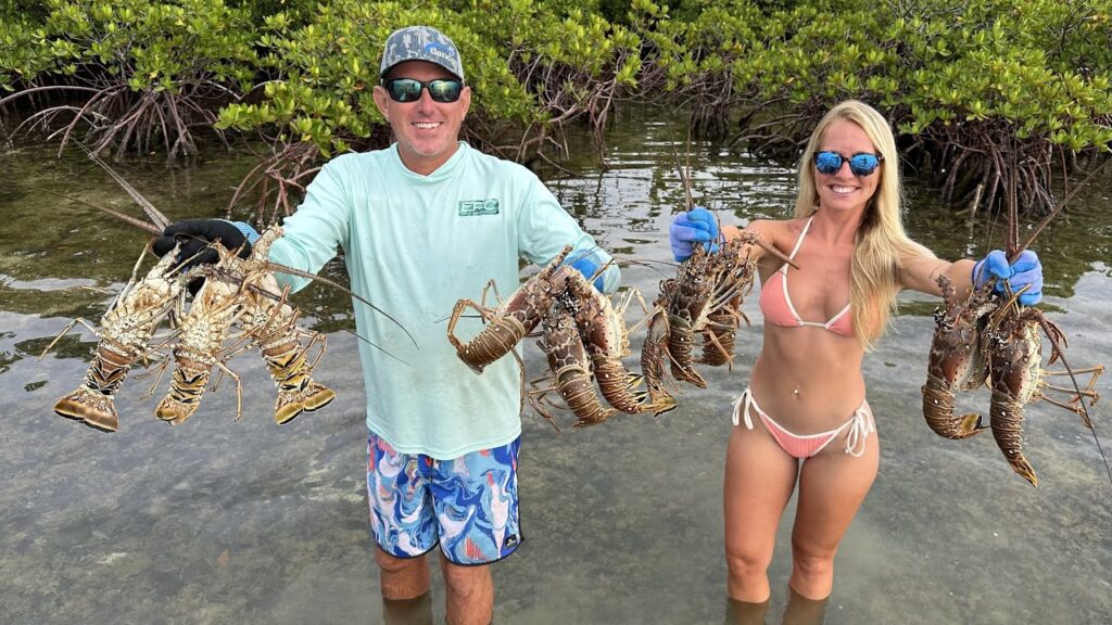 Spiny Lobster in Paradise! (Catch Clean  Cook)