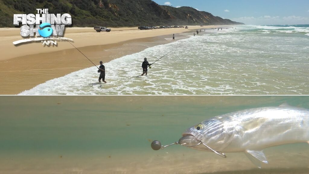 Surf Fishing Trifecta on Fraser Island