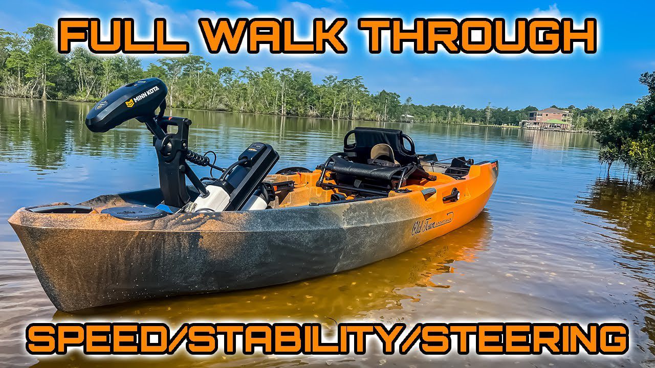 The MOST ADVANCED Fishing Kayak on the Market!! OLD TOWN SPORTSMAN AUTO ...