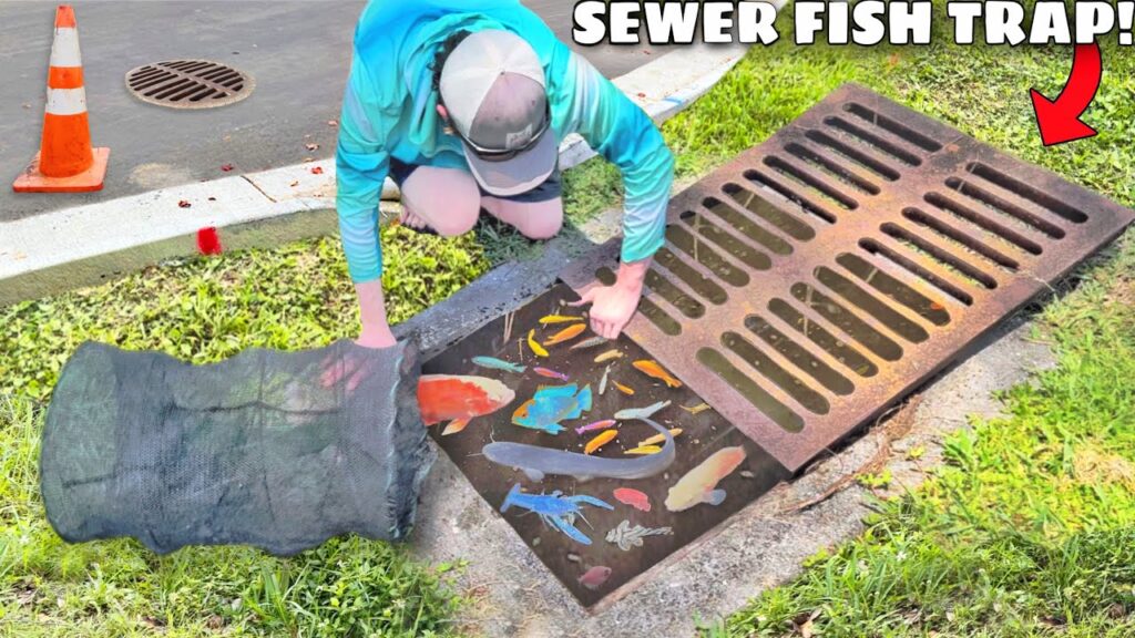 This Sewer is LOADED with AQUARIUM FISH!