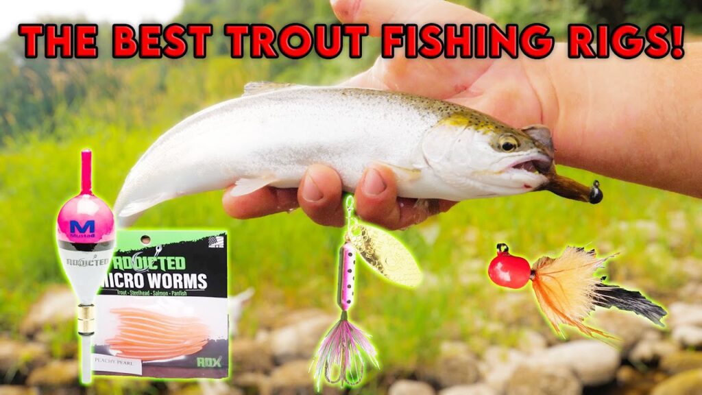 TOP 3 Trout Fishing RIGS For Rivers, Creeks, Or STREAMS